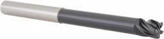 Accupro - 1/2" Diam 5 Flute Solid Carbide 0.06" Corner Radius End Mill - Americas Industrial Supply