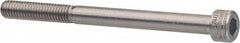 Holo-Krome - #8-32 UNC Hex Socket Drive, Socket Cap Screw - Grade 18-8 Stainless Steel, Uncoated, Partially Threaded, 1-1/4" Length Under Head - Americas Industrial Supply