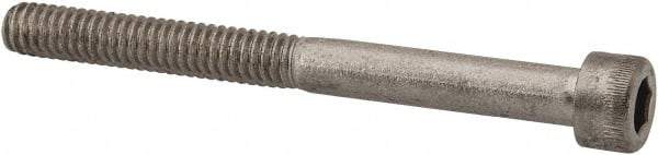 Holo-Krome - #8-32 UNC Hex Socket Drive, Socket Cap Screw - Grade 18-8 Stainless Steel, Uncoated, Partially Threaded, 1-3/4" Length Under Head - Americas Industrial Supply