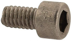 Holo-Krome - #8-32 UNC Hex Socket Drive, Socket Cap Screw - Grade 18-8 Stainless Steel, Uncoated, Fully Threaded, 5/16" Length Under Head - Americas Industrial Supply