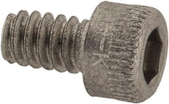 Holo-Krome - #4-40 UNC Hex Socket Drive, Socket Cap Screw - Grade 18-8 Stainless Steel, Uncoated, Fully Threaded, 3/16" Length Under Head - Americas Industrial Supply