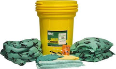 Brady SPC Sorbents - Chemical Neutralizer & Absorbent Spill Kit - 30 Gal Bucket - Americas Industrial Supply