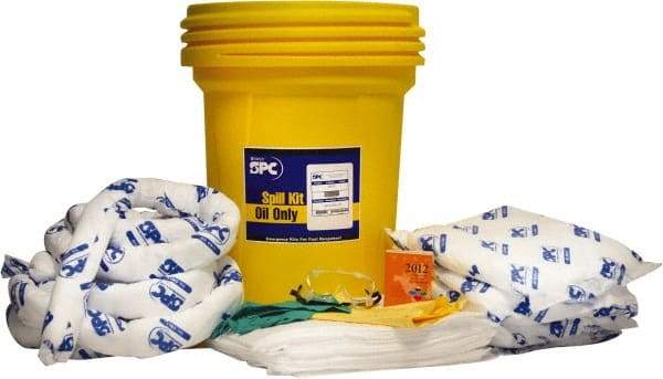 Brady SPC Sorbents - Oil Only Spill Kit - 30 Gal Bucket - Americas Industrial Supply