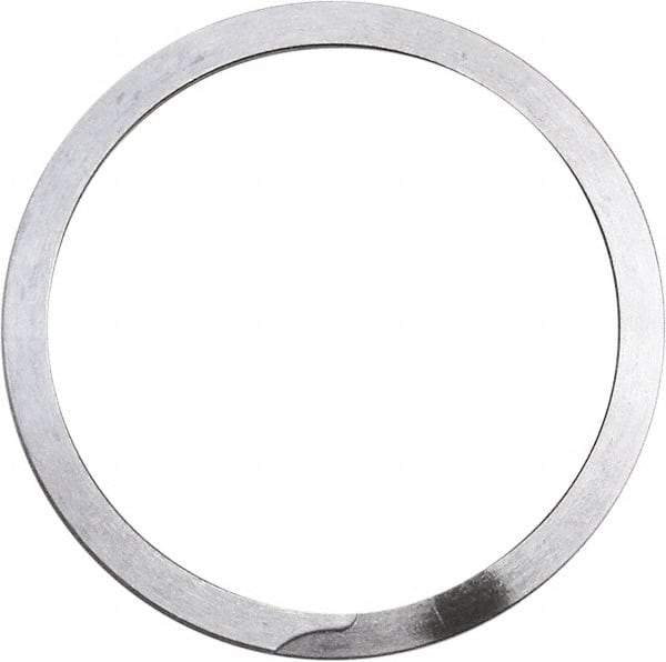 Rotor Clip - 0.111" Thick, Uncoated Finish, Stainless Steel Spiral Internal Retaining Ring - 0.12" Groove Width, 0.112" Groove Depth, 3.974" Groove Diam, Grade 302 - Americas Industrial Supply