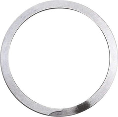 Rotor Clip - 0.111" Thick, Uncoated Finish, Stainless Steel Spiral Internal Retaining Ring - 0.12" Groove Width, 0.13" Groove Depth, 5.26" Groove Diam, Grade 302 - Americas Industrial Supply