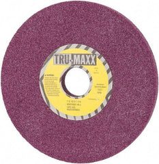Tru-Maxx - 7" Diam x 1-1/4" Hole x 1/2" Thick, J Hardness, 46 Grit Surface Grinding Wheel - Aluminum Oxide, Type 1, Coarse Grade, Vitrified Bond, No Recess - Americas Industrial Supply