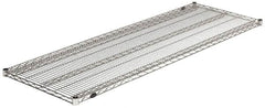 Value Collection - 72" Wide, 1.19" High, Open Shelving Accessory/Component - Stainless Steel Finish, 24" Deep, Use with NuLine Units - Americas Industrial Supply