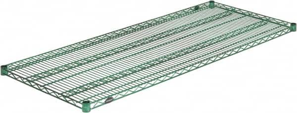 Value Collection - 60" Wide, 1.19" High, Open Shelving Accessory/Component - Epoxy Coated Finish, 24" Deep, Use with NuLine Units - Americas Industrial Supply