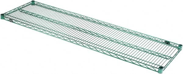 Value Collection - 60" Wide, 1.19" High, Open Shelving Accessory/Component - Epoxy Coated Finish, 18" Deep, Use with NuLine Units - Americas Industrial Supply
