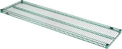 Value Collection - 60" Wide, 1.19" High, Open Shelving Accessory/Component - Epoxy Coated Finish, 18" Deep, Use with NuLine Units - Americas Industrial Supply