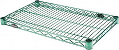 Value Collection - 24" Wide, 1.19" High, Open Shelving Accessory/Component - Epoxy Coated Finish, 14" Deep, Use with NuLine Units - Americas Industrial Supply