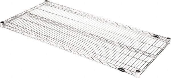 Value Collection - 48" Wide, 1.19" High, Open Shelving Accessory/Component - Black Powder Finish, 24" Deep, Use with NuLine Units - Americas Industrial Supply