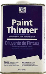 Klean-Strip - 1 Qt Paint Thinner - 784 gL VOC Content, Comes in Metal Can - Americas Industrial Supply