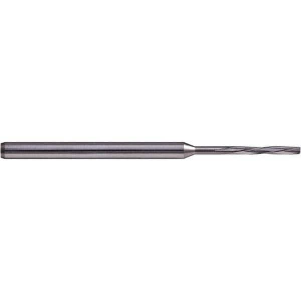 Hertel - 0.5mm Solid Carbide 4 Flute Chucking Reamer - Americas Industrial Supply