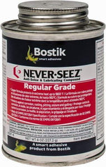 Bostik - 8 oz Can Extreme Pressure Anti-Seize Lubricant - Copper, -297 to 1,800°F, Silver Gray, Water Resistant - Americas Industrial Supply