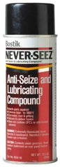 Bostik - 16 oz Aerosol Extreme Pressure Anti-Seize Lubricant - Copper, -297 to 1,800°F, Silver Gray, Water Resistant - Americas Industrial Supply