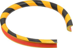 PRO-SAFE - Flexible Polyurethane Foam Type A Corner Guard - Yellow/Black - Americas Industrial Supply