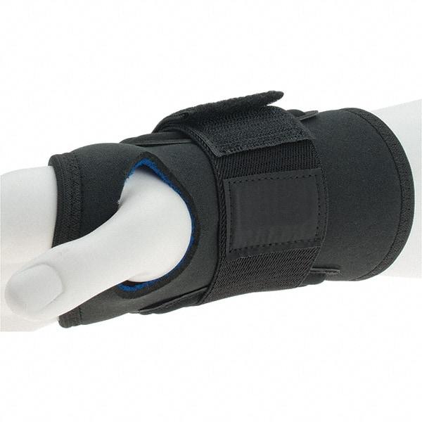 Ergodyne - Size L, Neoprene, Left or Right Hand Wrist Support - 1 Strap, Thumb Loop, Black - Americas Industrial Supply