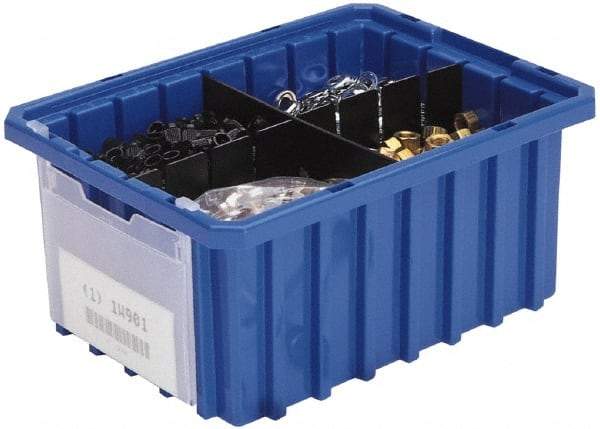 Akro-Mils - 20-1/2" Wide x 3.4" High, Black Bin Divider - Use with Akro-Mils - 33-224 - Americas Industrial Supply