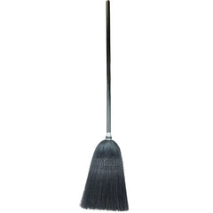 Light Industrial Upright Broom, 100 Percent Black Corn Fill, 56″ Overall Length - Americas Industrial Supply