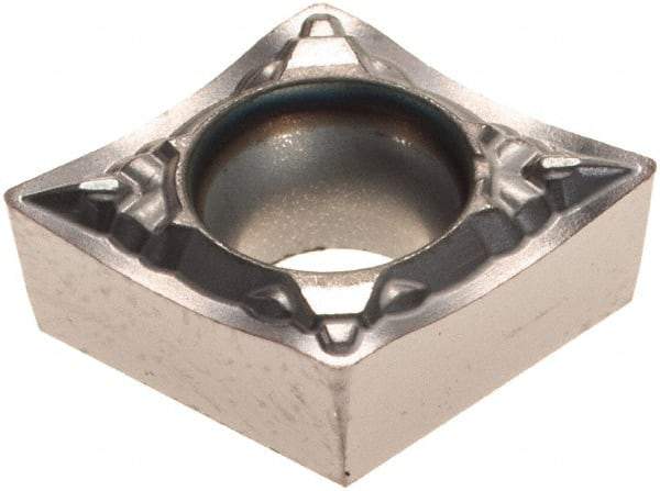 Tungaloy - CCGT32.51 Grade AH725 Carbide Turning Insert - 80° Diamond, 5/32" Thick, 1/64" Corner Radius - Americas Industrial Supply