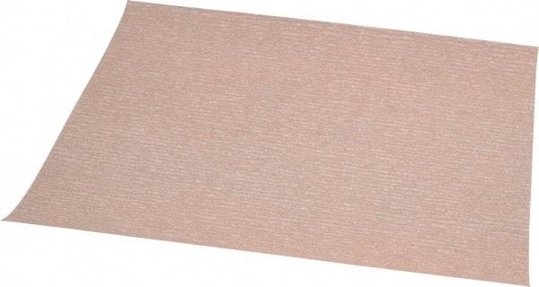 Norton - 320 Grit, Aluminum Oxide Sanding Sheet - 11" Long x 9" Wide, Extra Fine Grade, B Weighted Paper Backing - Americas Industrial Supply