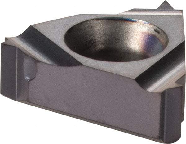 Iscar - 11IR Internal Right Hand 24 UN Laydown Threading Insert - Grade IC908, TiN/TiAlN Coated Carbide, 6.35mm Inscribed Circle - Americas Industrial Supply
