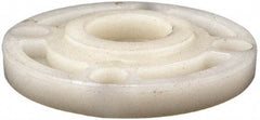 NIBCO - 4" Pipe, 9" OD, PVDF Blind Pipe Flange - Schedule 80, Natural - Americas Industrial Supply