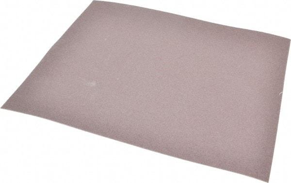 Made in USA - 150 Grit, Aluminum Oxide Sanding Sheet - 11" Long x 9" Wide, Very Fine Grade, J Weighted Cloth Backing - Americas Industrial Supply