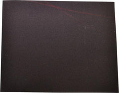 Made in USA - 180 Grit, Aluminum Oxide Sanding Sheet - 11" Long x 9" Wide, Very Fine Grade, J Weighted Cloth Backing - Americas Industrial Supply