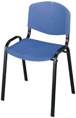 Safco - Blue Stackinging Chair - 21 Inch Wide x 18 Inch Deep x 7 Inch High - Americas Industrial Supply