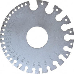 SPI - #36 Steel Wire and Sheet Metal Gage - Use with Nonferrous Metals - Americas Industrial Supply
