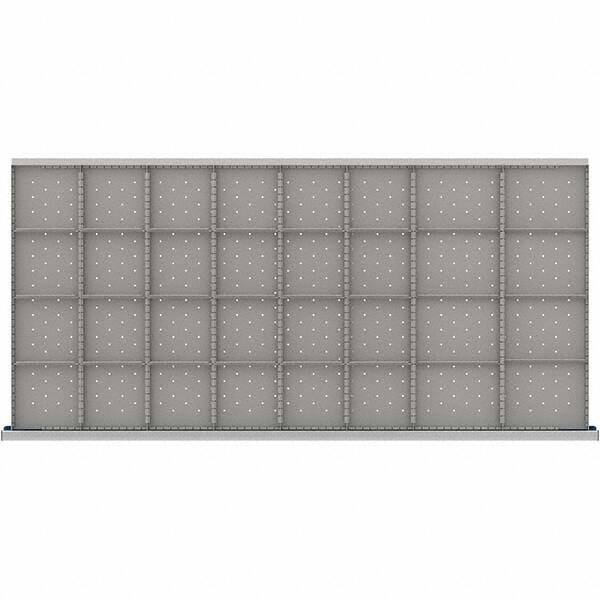 LISTA - 32-Compartment Drawer Divider Layout for 3.15" High Drawers - Americas Industrial Supply