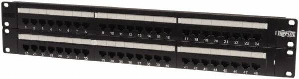 Tripp-Lite - Electrical Enclosure Steel Patch Panel - For Use with Racks - Americas Industrial Supply