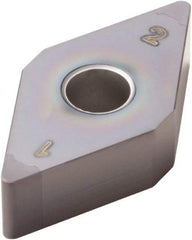 Seco - DNGA442 Grade CBN060K PCBN Turning Insert - TiSiAlN Finish, 55° Diamond, 1/2" Inscr Circle, 1/4" Thick, 1/32" Corner Radius - Americas Industrial Supply