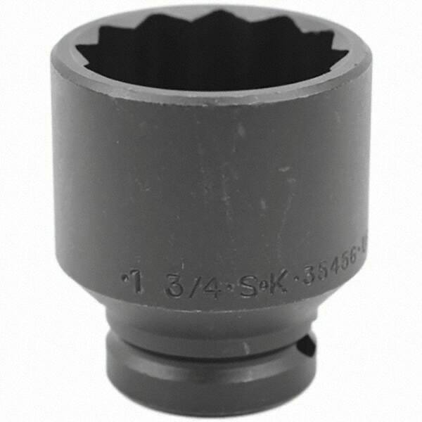 SK - Impact Socket - 3/4"DR 12PT 1-3/4" THIN WALL IMPACT SOCKET - Americas Industrial Supply