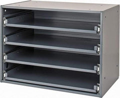 Durham - 4 Drawer, Small Parts Heavy Duty Bearing Slide Rack Cabinet - 12-1/2" Deep x 20" Wide - Americas Industrial Supply