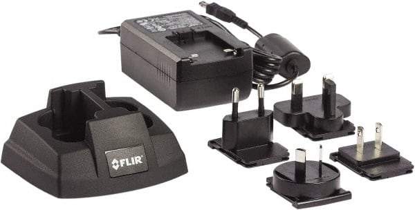 FLIR - Thermal Imaging Battery Charger - Use with FLIR T4xx Series Thermal Cameras & FLIR T4xxbx Series Thermal Cameras - Americas Industrial Supply