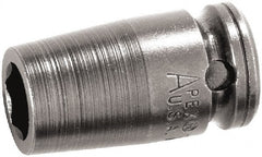 Impact Socket: Square Drive 6-Point, 22.2 mm OAL