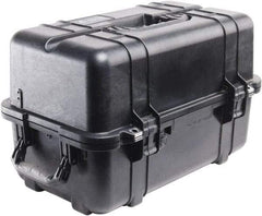 Pelican Products, Inc. - 12-47/64" Wide x 12-3/4" High, Clamshell Hard Case - Black, Polypropylene - Americas Industrial Supply