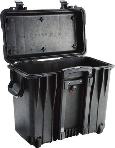 Pelican Products, Inc. - 12" Wide x 18" High, Top Loader Case - Black, Polypropylene - Americas Industrial Supply