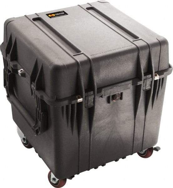 Pelican Products, Inc. - 22-7/16" Wide x 21-1/4" High, Cube Case - Black, Polypropylene - Americas Industrial Supply