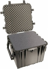 Pelican Products, Inc. - 20-1/2" Wide x 19-1/4" High, Cube Case - Black, Polypropylene - Americas Industrial Supply