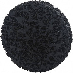 Norton - 6" Extra Coarse Grade Aluminum Oxide/Ceramic Deburring Disc - Arbor Connection, Orange, 8,000 Max RPM - Americas Industrial Supply