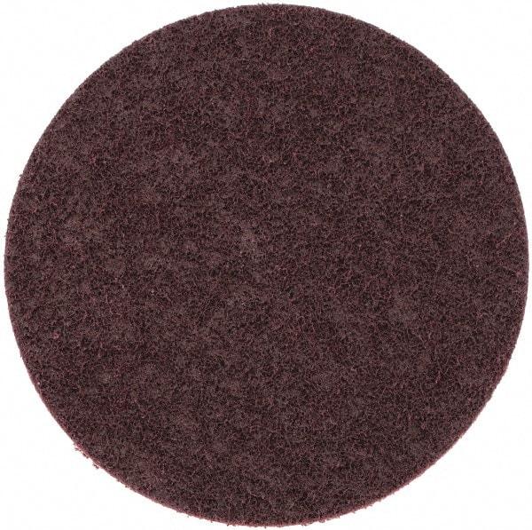 Norton - 8" Diam, 80 Grit, Aluminum Oxide Hook & Loop Disc - Medium Grade, Nonwoven, - Americas Industrial Supply
