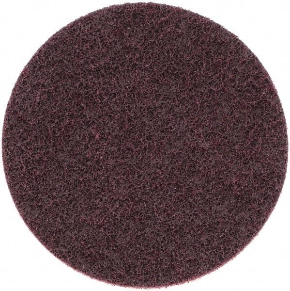 Norton - 6" Diam, 80 Grit, Aluminum Oxide Hook & Loop Disc - Medium Grade, Nonwoven, - Americas Industrial Supply