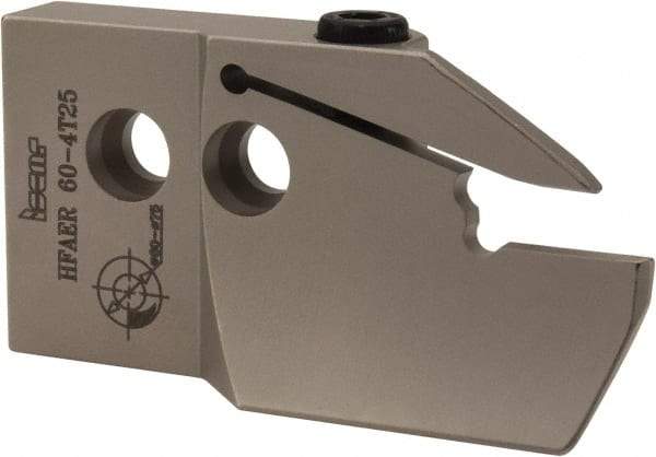 Iscar - 4mm Groove Width, 25mm Max Depth of Cut, Right Hand Cut, HFAE Indexable Grooving Blade - DGN/DGNC/DGNM-C, DGN/DGNM-J/JS/JT, DGN-UT/UA, GRIP, HFPR/L, HGPL Insert Style, Series Heliface - Americas Industrial Supply
