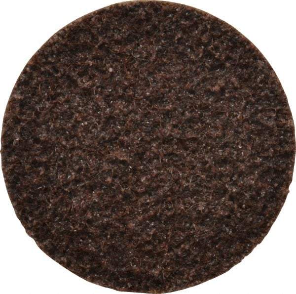 Norton - 3" Disc Diam, Aluminum Oxide Quick Change Disc - Type R Attaching System, Nonwoven, Medium Grade, 12,000 RPM - Americas Industrial Supply