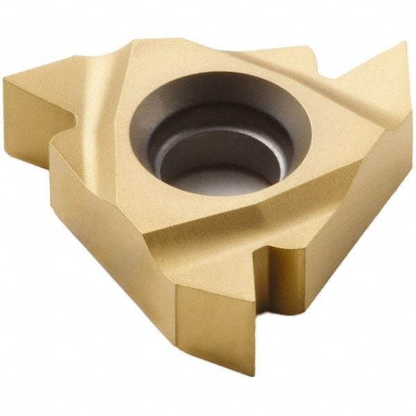 Seco - 16EL External Left Hand 48-16 Partial Profile 60° Laydown Threading Insert - Grade CP500, TiAlN/TiN Coated Carbide - Americas Industrial Supply