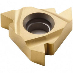 Seco - 16EL External Left Hand 48-16 Partial Profile 60° Laydown Threading Insert - Grade CP500, TiAlN/TiN Coated Carbide - Americas Industrial Supply